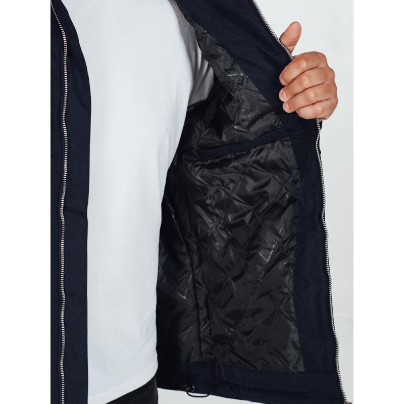 Férfi átmeneti kabát, sötétkék