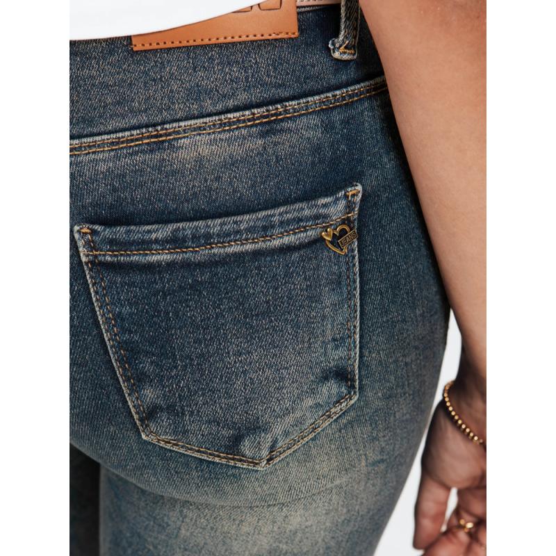 Dámské džíny skinny tmavě modré