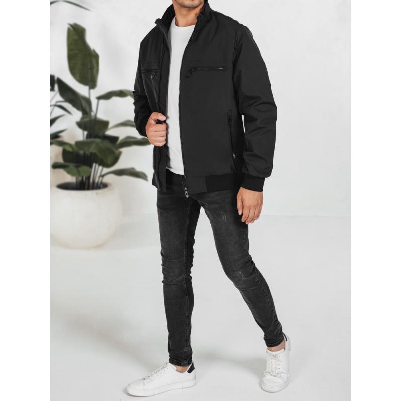 Férfi kabát, fekete