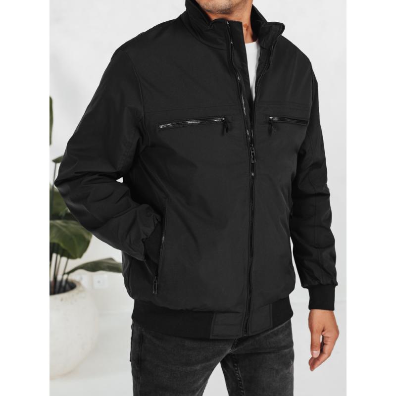 Férfi kabát, fekete