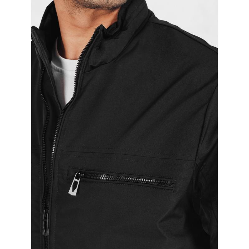 Férfi kabát, fekete