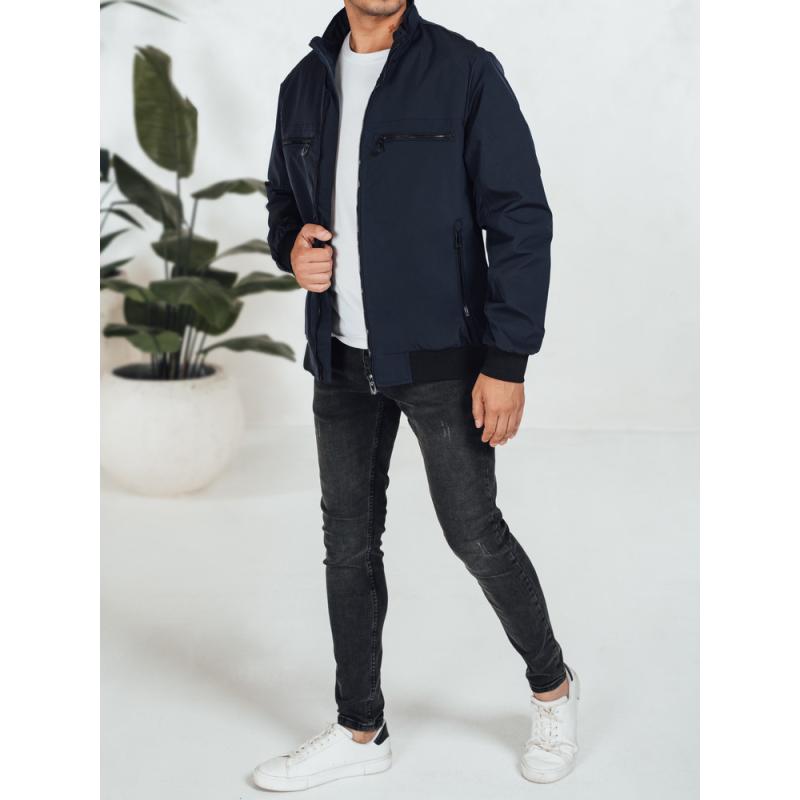 Férfi kabát, sötétkék