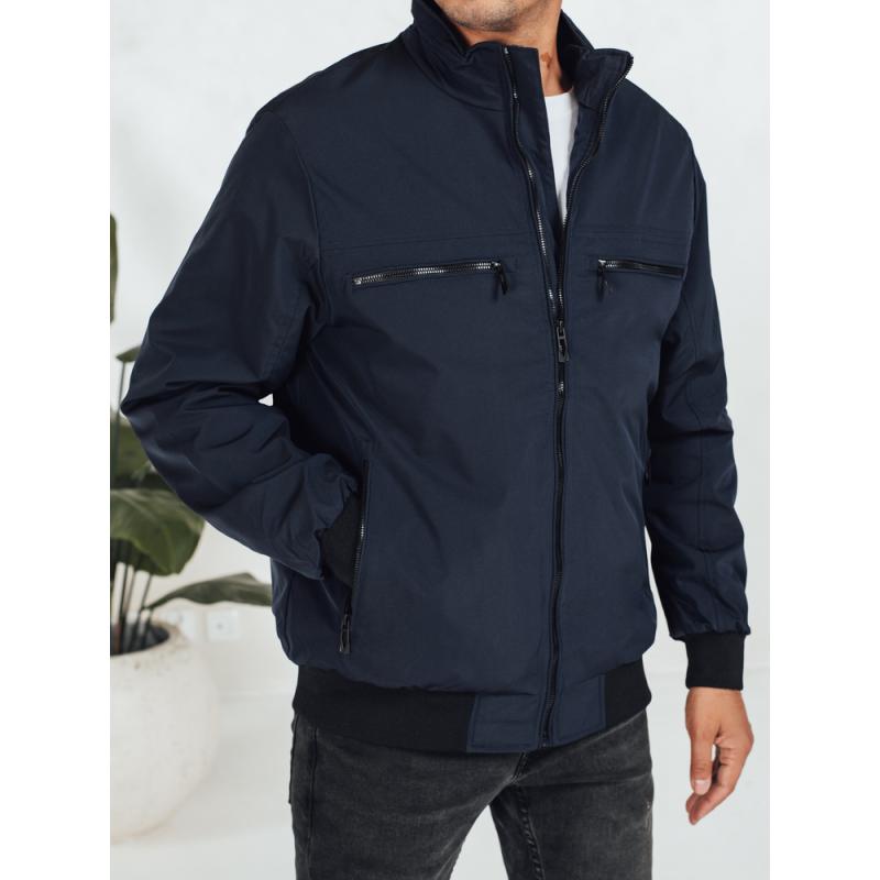 Férfi kabát, sötétkék