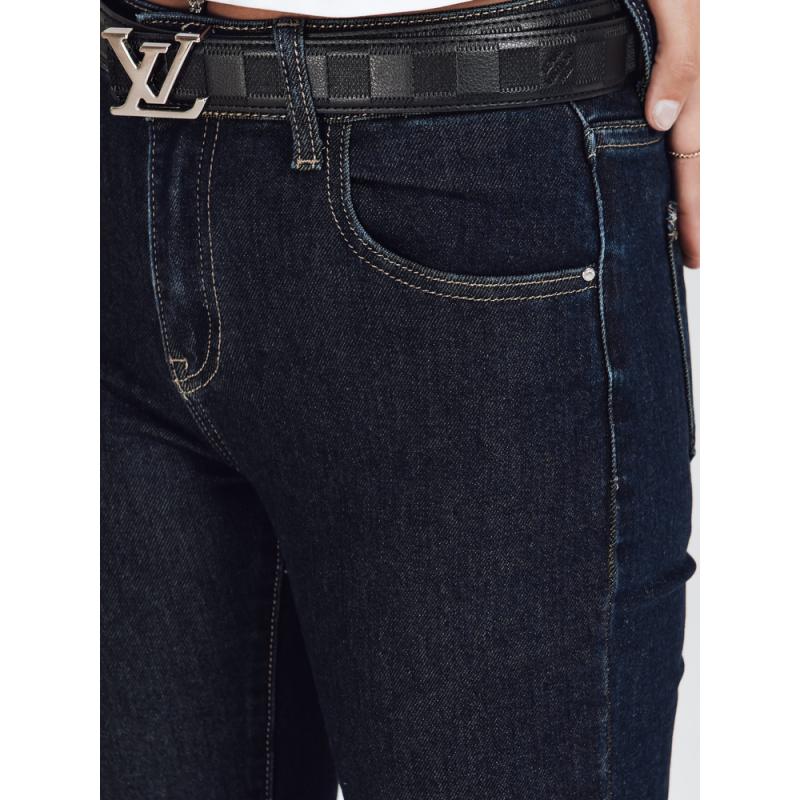 Dámské džíny skinny tmavě modré