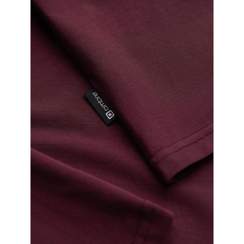 Férfi garbó hosszú ujjú – bordó V6 OM-LSCL-0130
