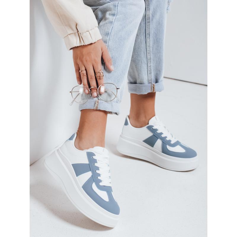 Dámské tenisky na platformě MODNIKKI modré