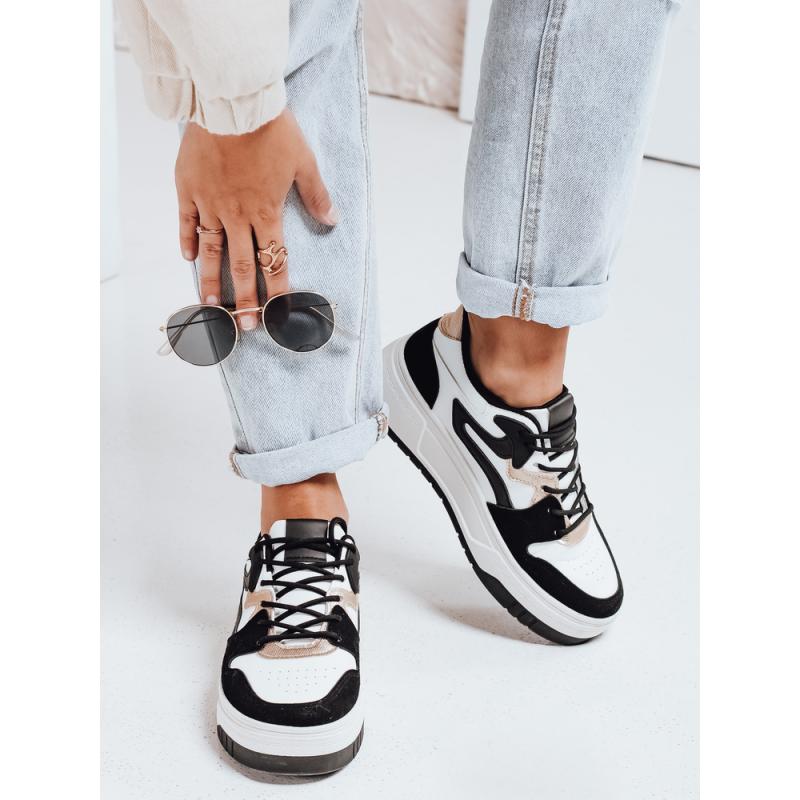 BEIMEI női platformos tornacipő, fekete