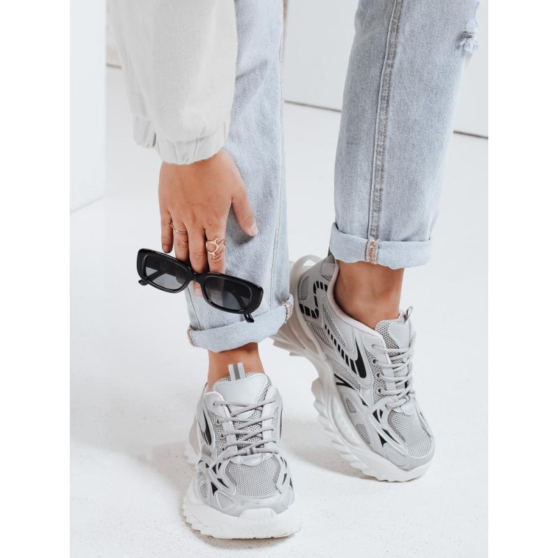 Sportovní dámské tenisky BLAZERO stříbrné