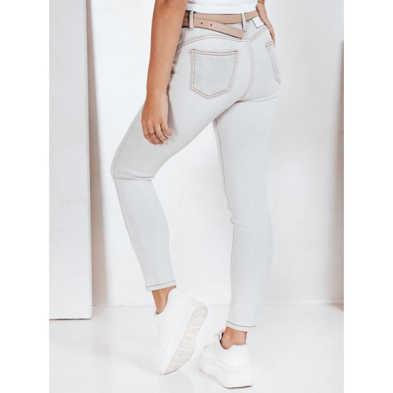 Dámské džíny skinny šedé