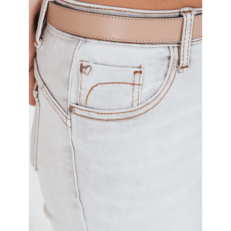 Dámské džíny skinny šedé