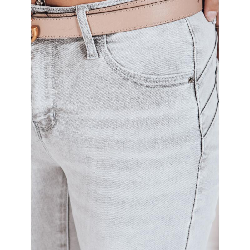 Dámské džíny skinny šedé