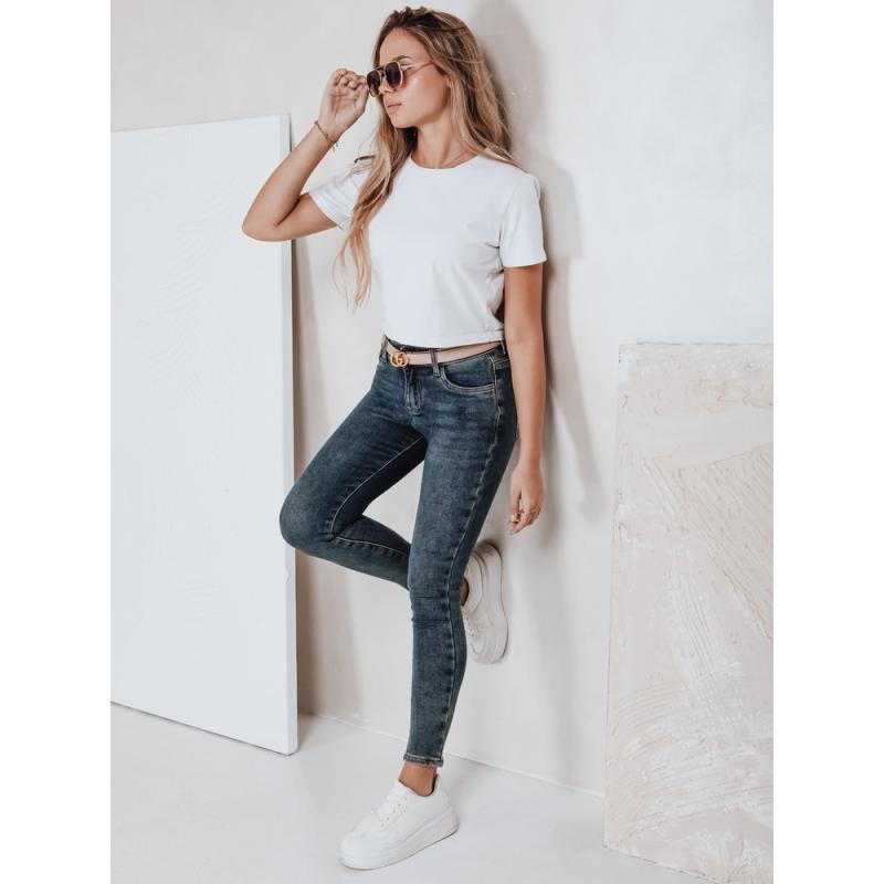 Női skinny farmer, kék