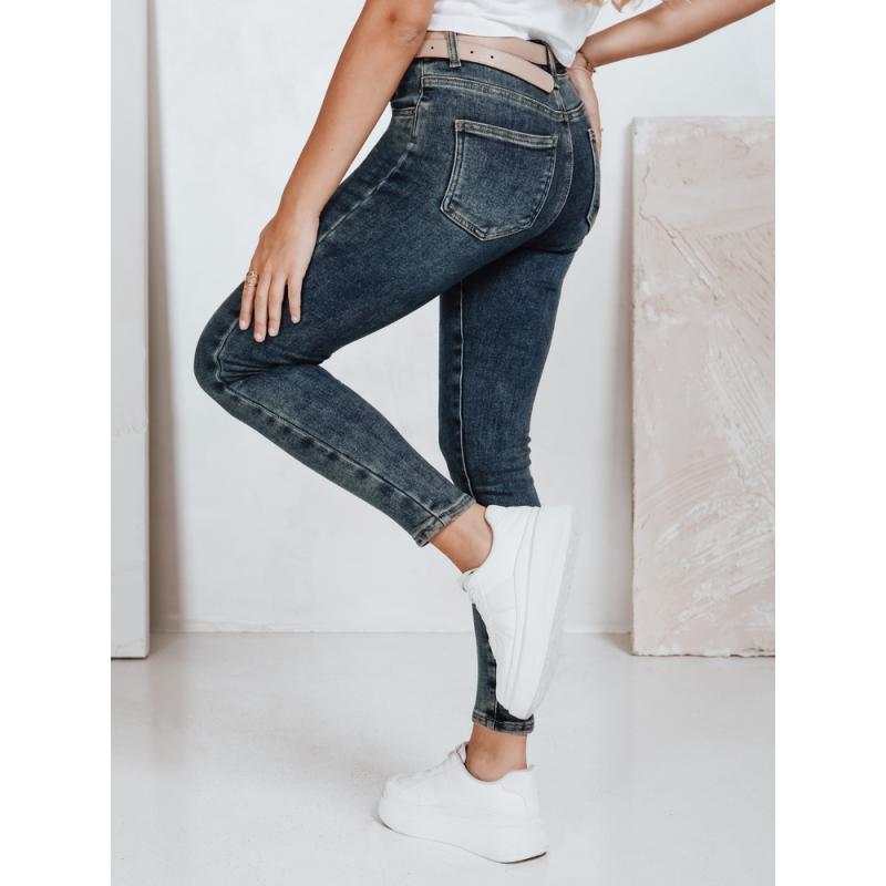 Női skinny farmer, kék