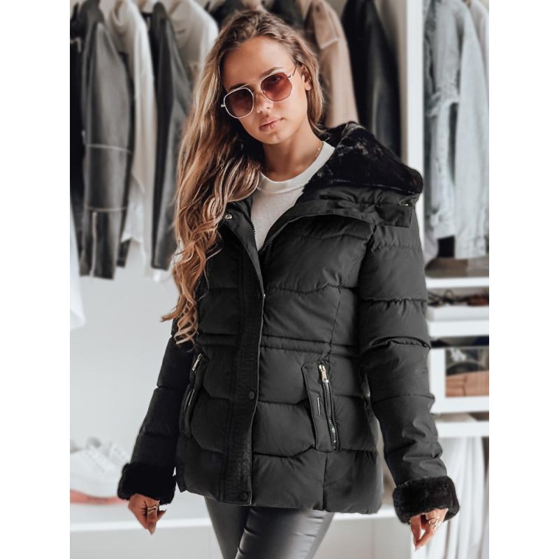 Dámská prošívaná bunda WINTERGIRL, černá
