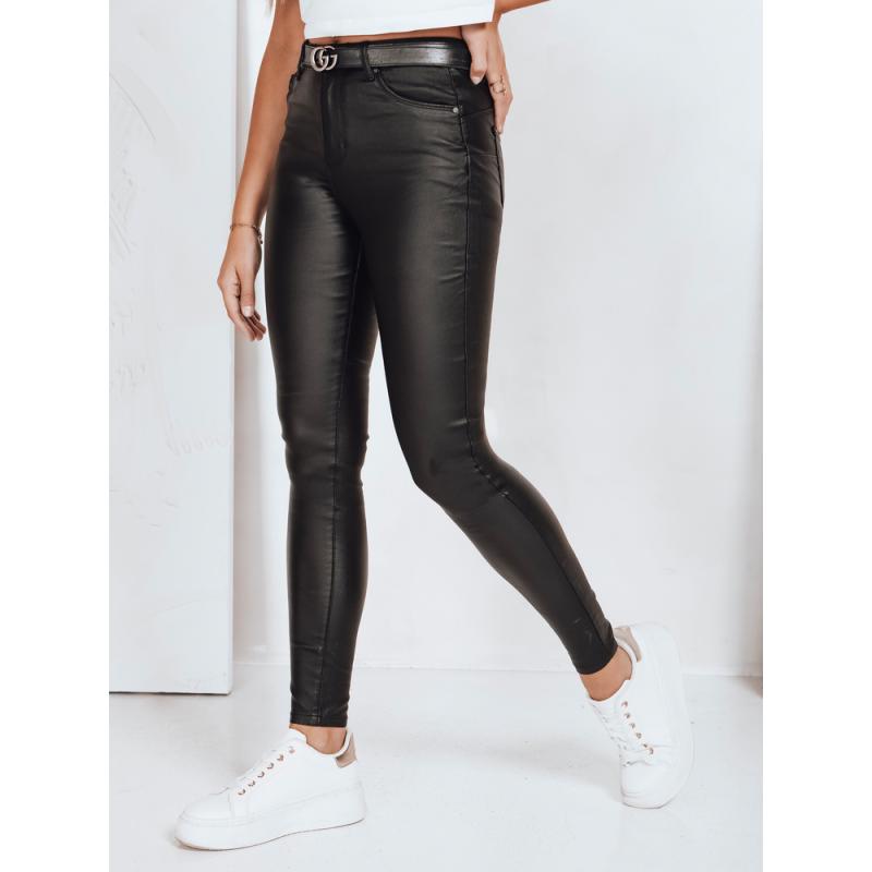 Női viaszos push up farmer fekete