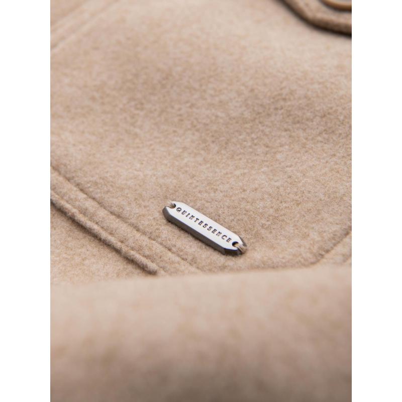 Pánská košilová bunda – béžová V1 OM-JANP-0291