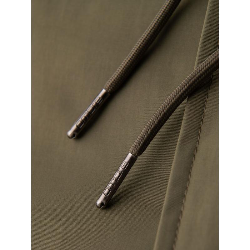 Klasszikus férfi hosszú kabát – olíva V3 OM-JAPJ-0313