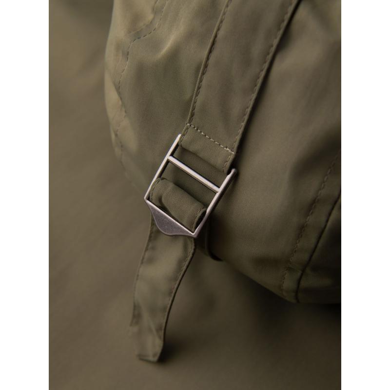 Klasszikus férfi hosszú kabát – olíva V3 OM-JAPJ-0313