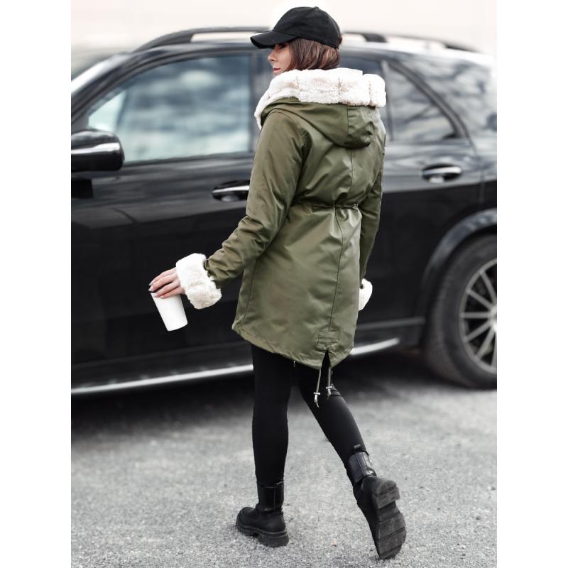 Női téli kabát ARCTIC, zöld