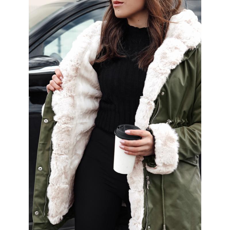 Női téli kabát ARCTIC, zöld