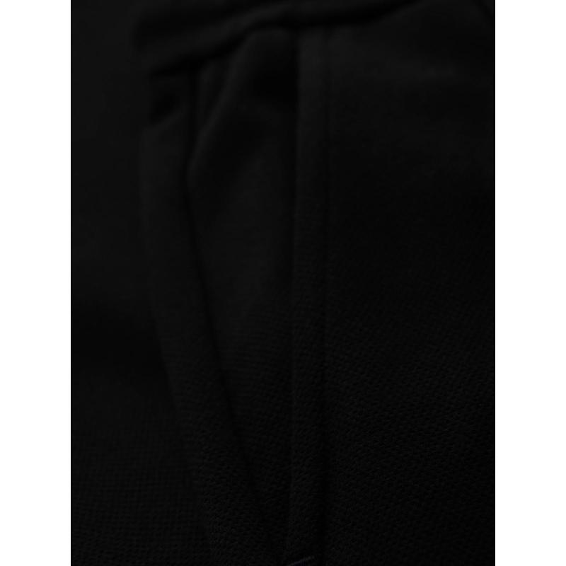 Pánské piké kalhoty s nastavitelným pasem – černé V2 OM-PACP-0283