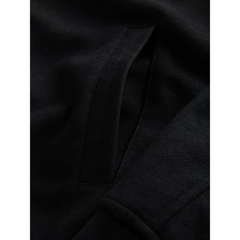 Pánska bunda s raglánovými rukávmi – čierna V1 OM-JANP-0159