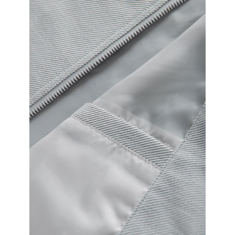 Férfi kabát raglán ujjakkal – világosszürke V4 OM-JANP-0159