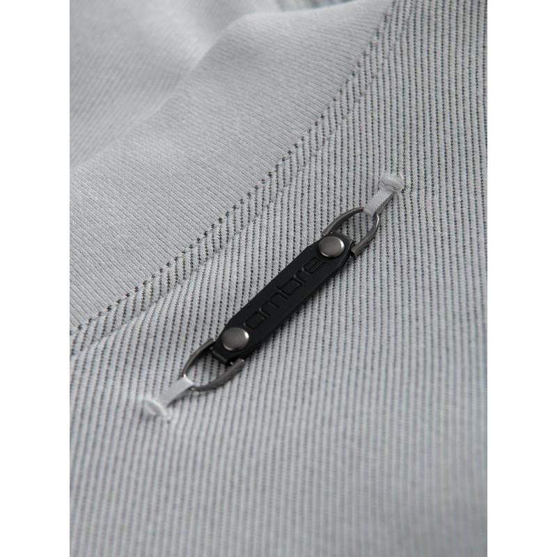 Férfi kabát raglán ujjakkal – világosszürke V4 OM-JANP-0159