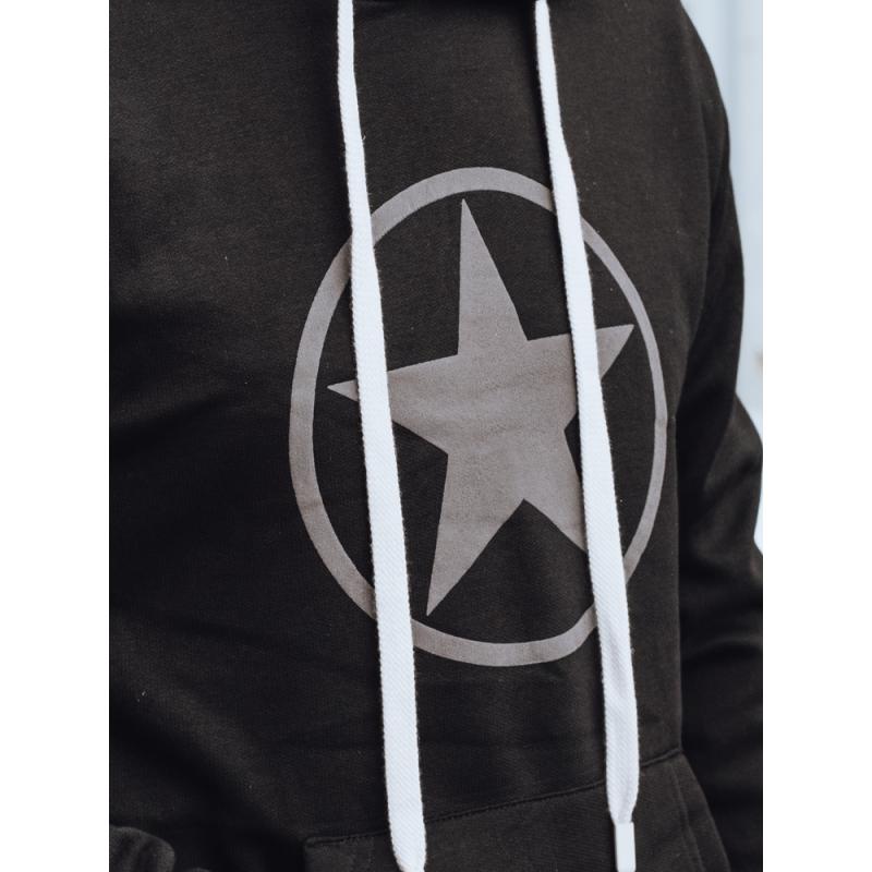 Férfi pulóver, fekete