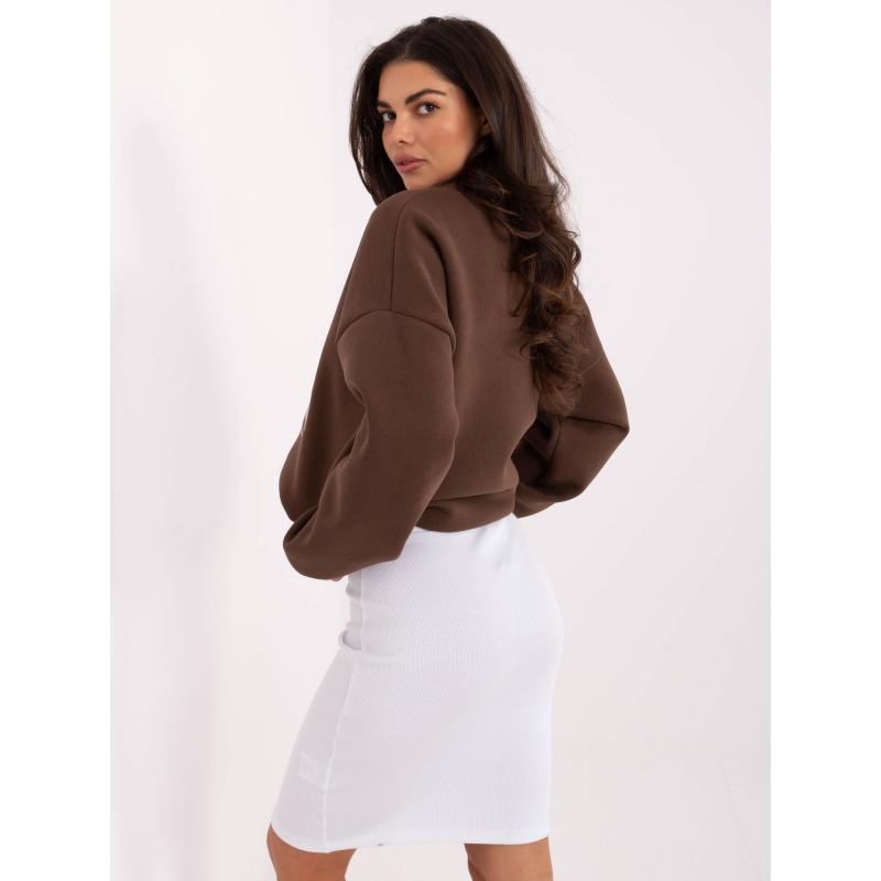 Biela základná sukňa RUE PARIS