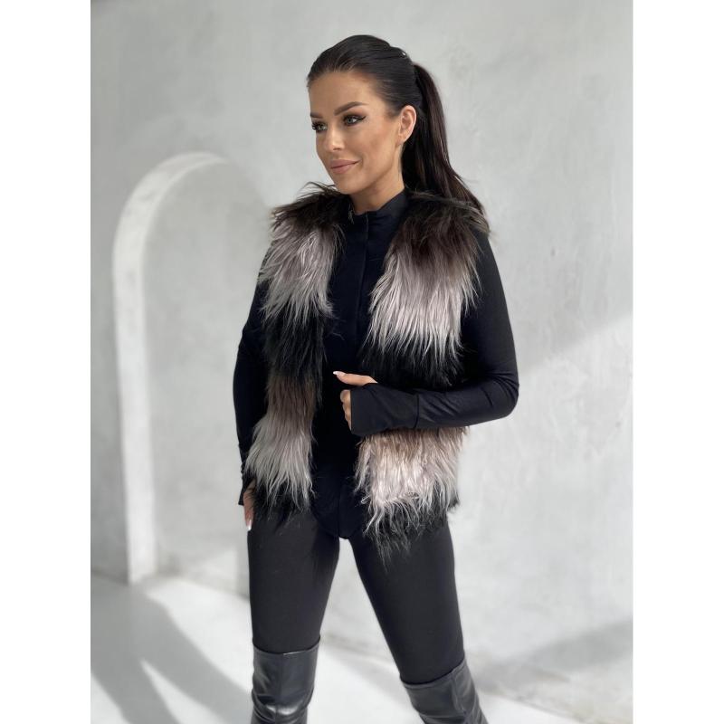 Dámska vesta VLR010 – grafitová