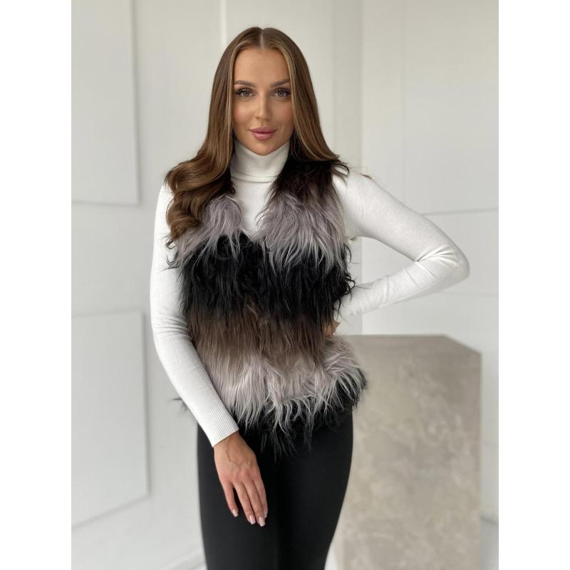 Dámska vesta VLR010 – grafitová