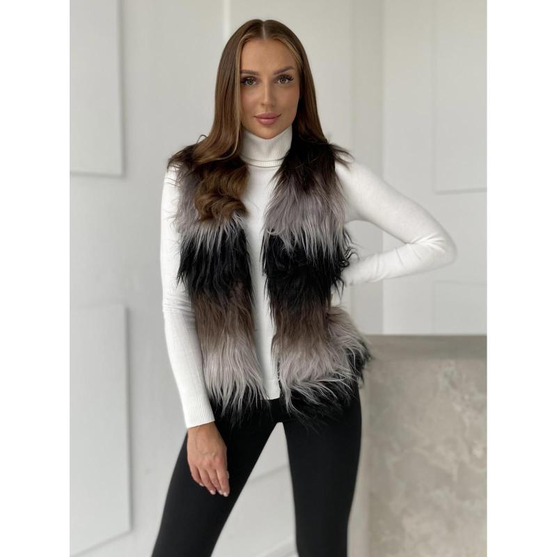 Dámska vesta VLR010 – grafitová