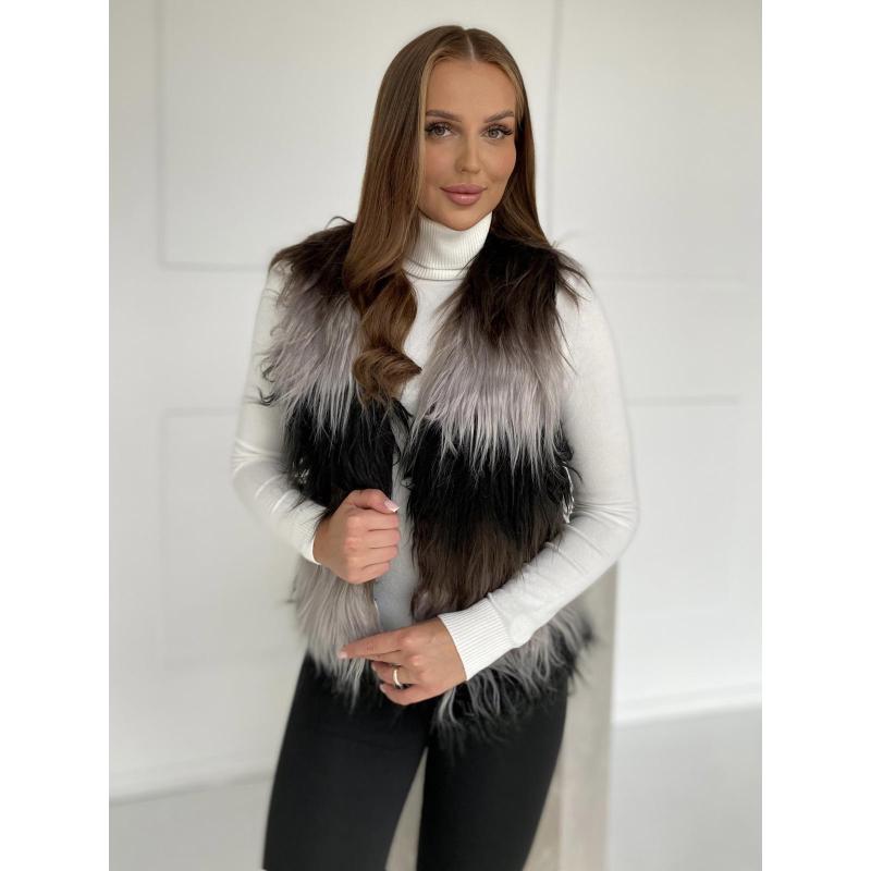 Dámska vesta VLR010 – grafitová