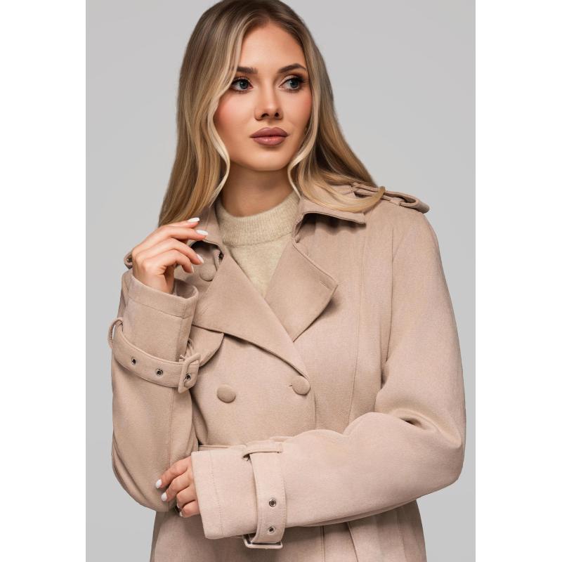 Dámský trenčkot LARICA OW-COLC-0107 v2 – béžový