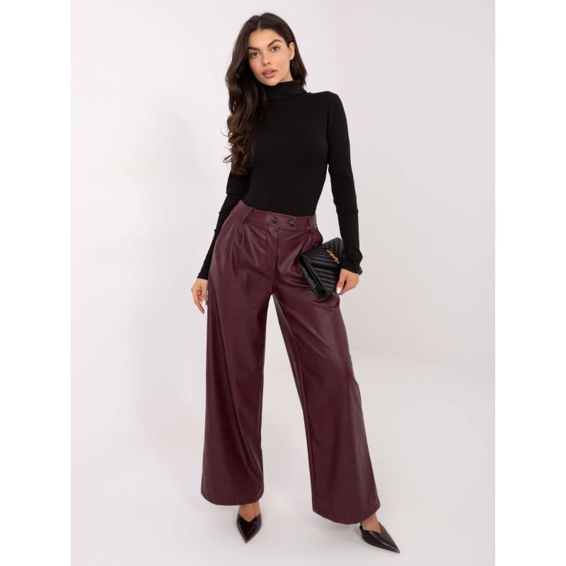 Fekete alap blúz rolós nyakkal RUE PARIS