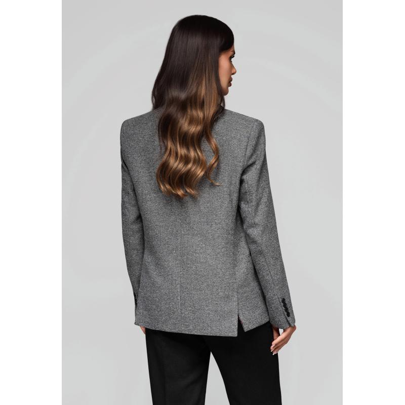 Dámská bunda LW-BLZB-0101 v2 – šedá