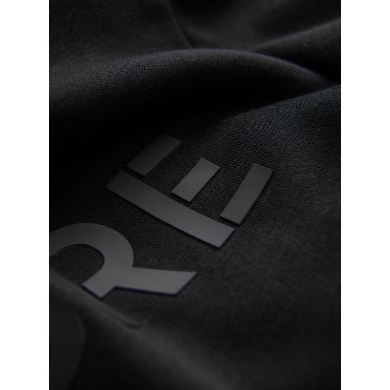 Klasická pánská mikina s nápisem – černá V4 B1711