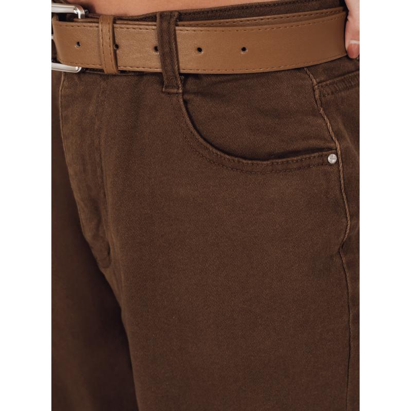 Női mom fit farmer barna