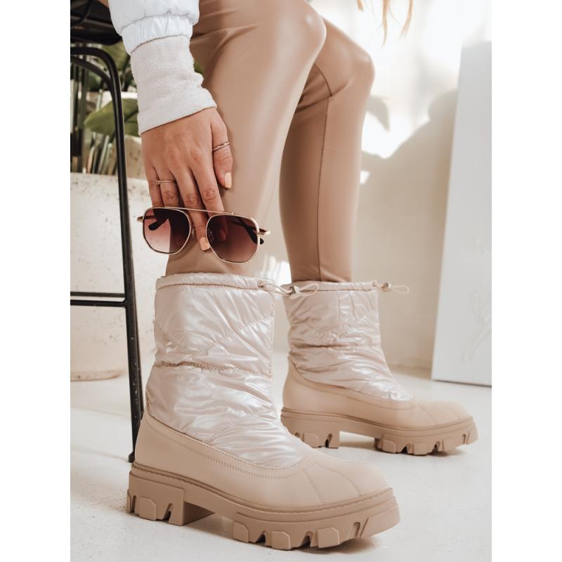 Női hócsizma SNOBOOT bézs, bézs