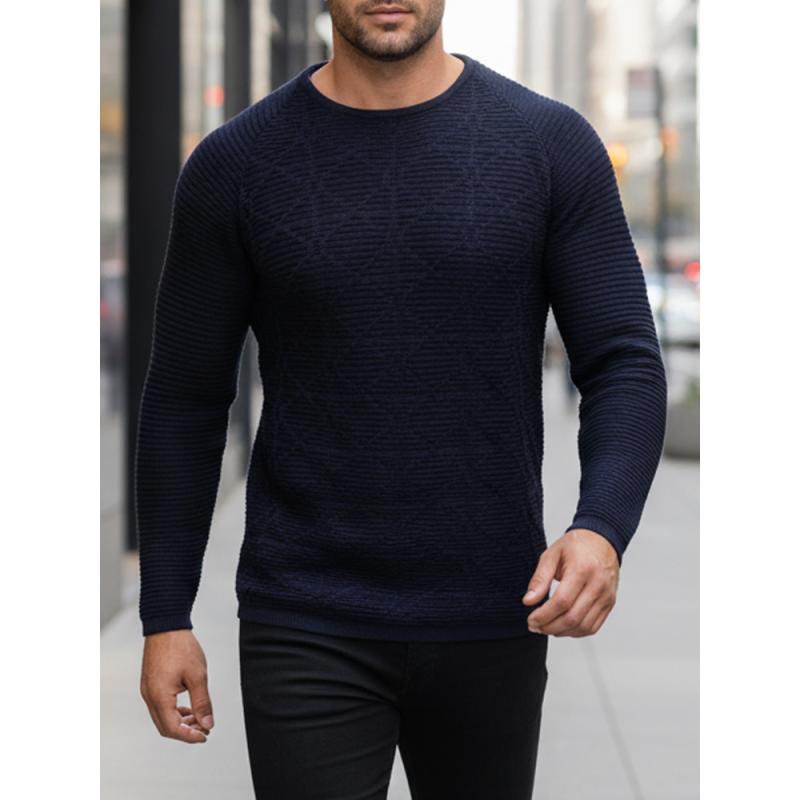 Pánský svetr, tmavě modrý