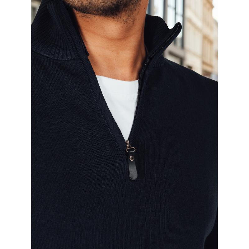 Pánský svetr, tmavě modrý