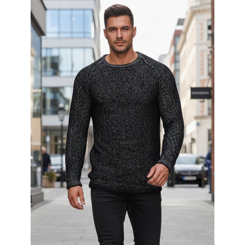 Pánský svetr černý WX2311z