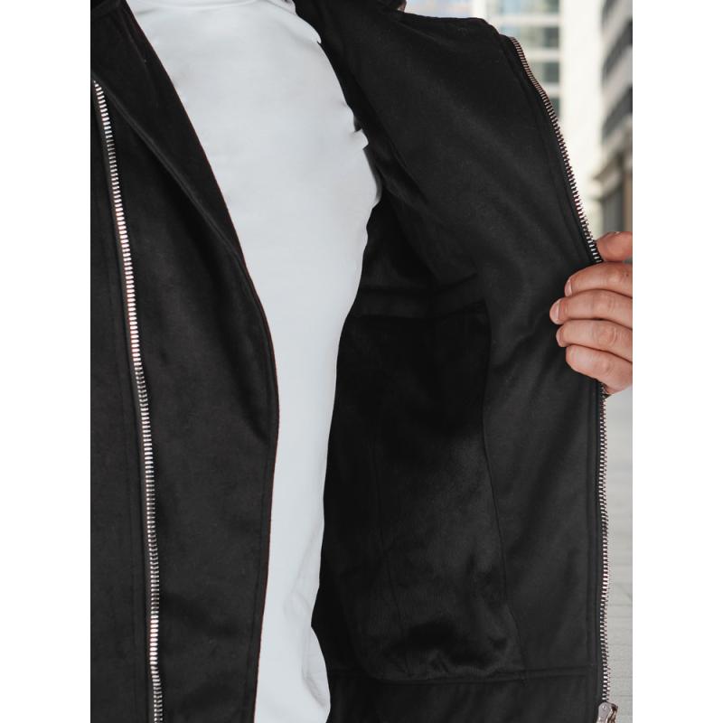 Pánska zimná bunda, čierna