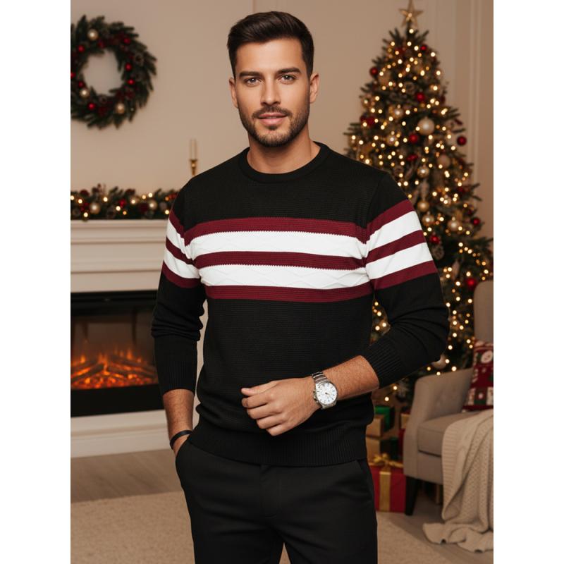 Pánský svetr černý