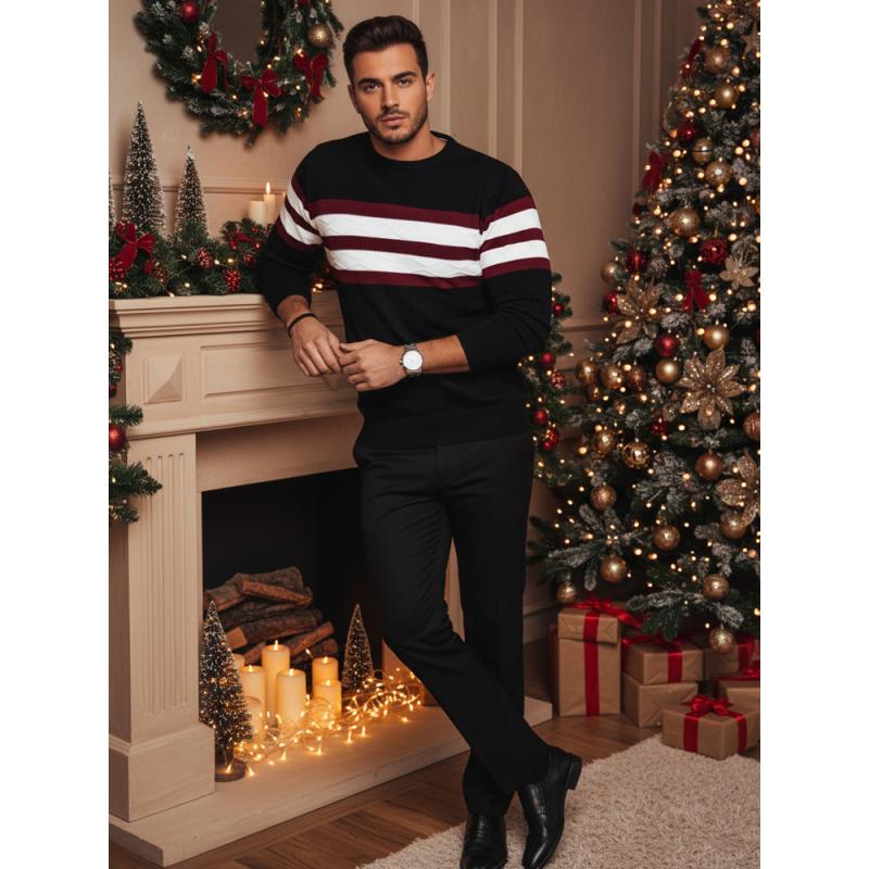 Pánský svetr černý