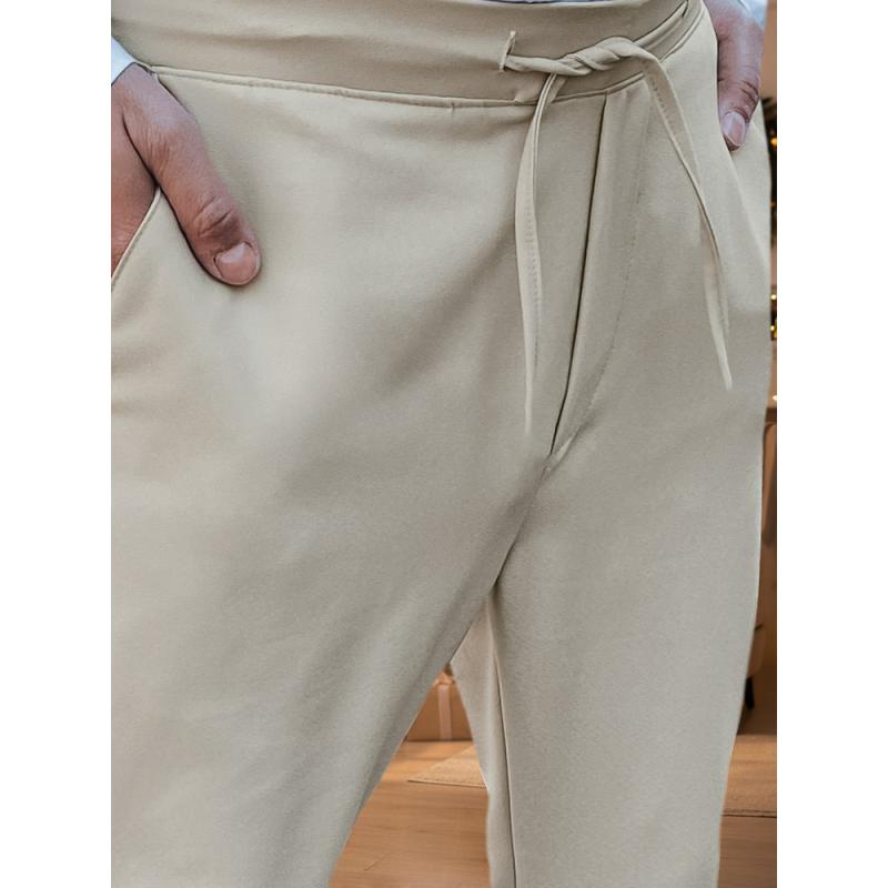 Pánské kalhoty béžové