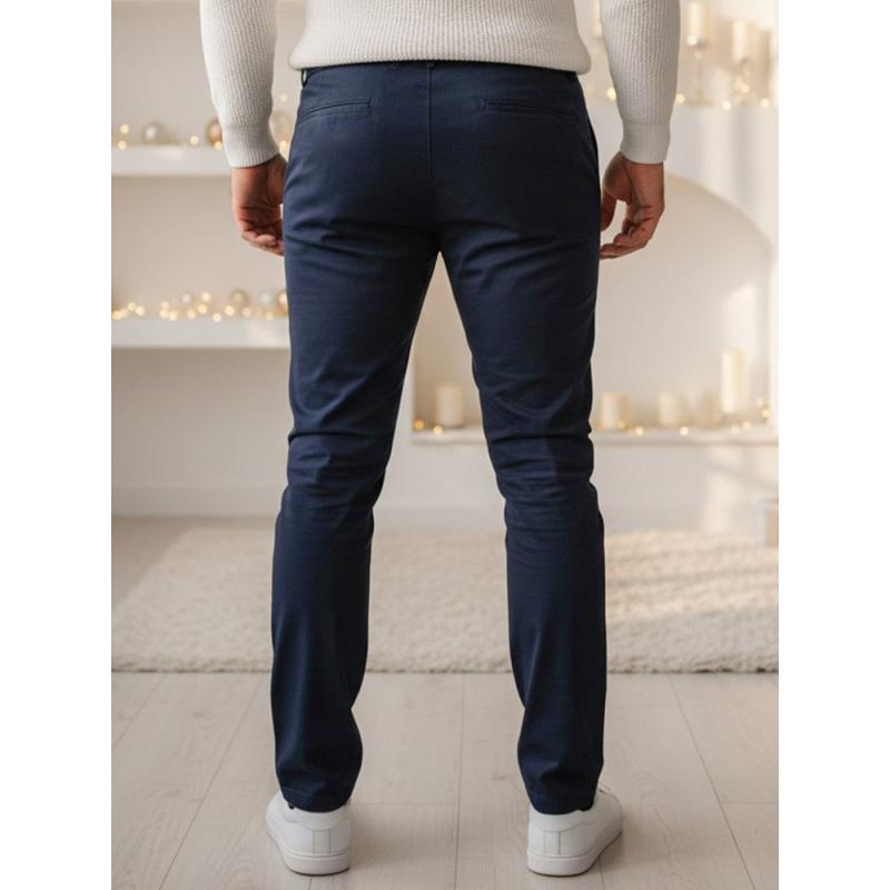 Férfi sötétkék nadrág