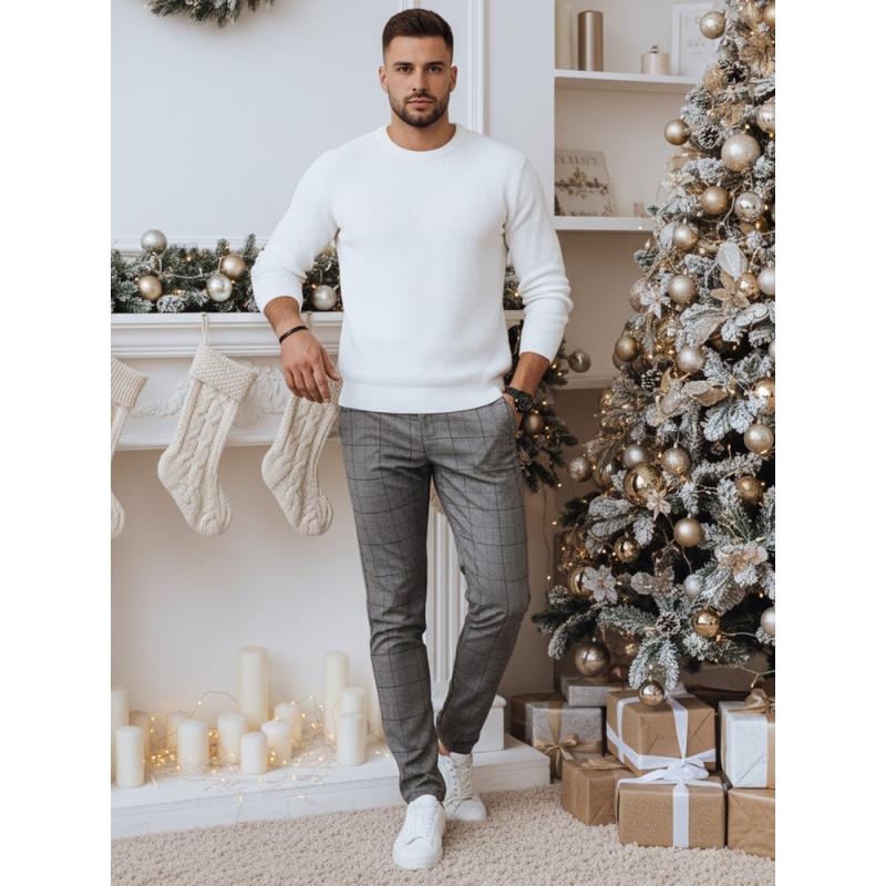 Férfi sötét szürke szabadidő nadrág