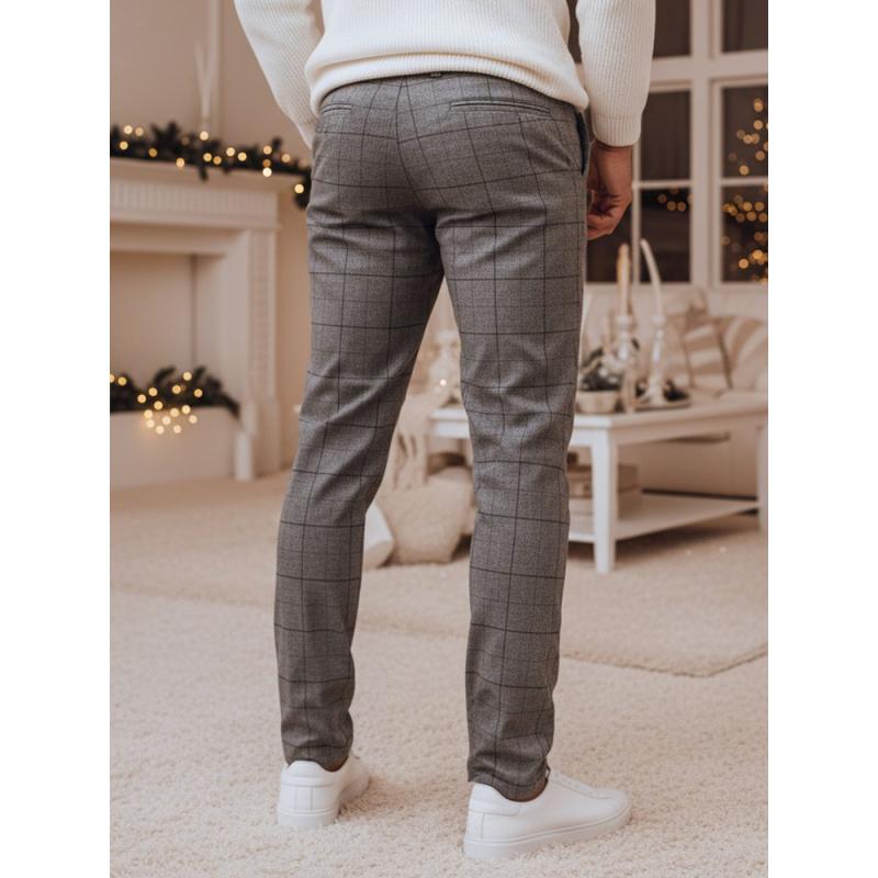 Férfi sötét szürke szabadidő nadrág